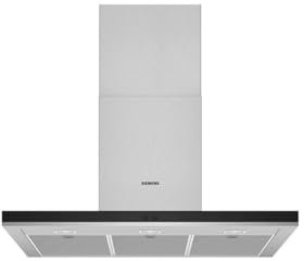 SIEMENS Hotte decorative murale LC97BHP50, Hotte murale,iQ500,90 cm, Inox