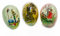 Nestler 3er Set Ostereier zum Befüllen Größe 15 cm - Handgemachte Eier aus Pappe in verschiedenen Größen - Motiv Vintage II - Liebevolles Ostergeschenk (15cm)