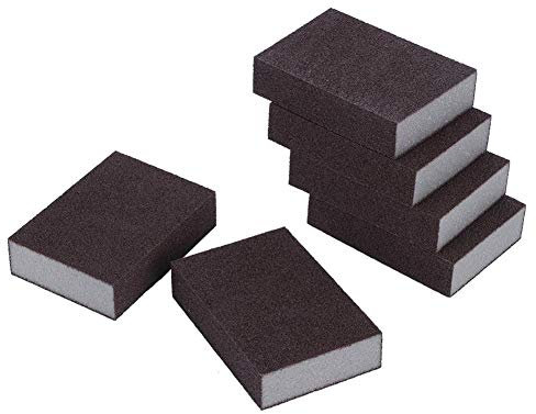 Estropajos de Limpieza Esponjas, 6pcs Esponja de esmeril portátil Cepillo Limpiador Borrador Cepillo de Limpieza de Fondo de Olla Almohadillas de Limpieza Borrador