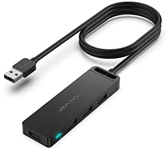 Docking Station USB 3.0 con 4 Puertos Multiplicador Multiple para PC/Macbook/Mac Mini/Pro/Pen Drive/Surface Pro/XPS/PS5/PS4 etc