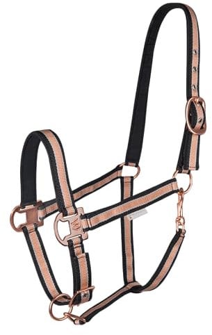 WALDHAUSEN Halfter Shine, PON, schwarz