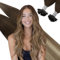 Ugeat Echthaar Extensions Bondings Flat Bonding Extensions Echthaar Balayage Keratin Bondings Echthaar 45cm Extensions Echthaar Bondings Extensions Keratin Bondings 50g 50 Strähnen