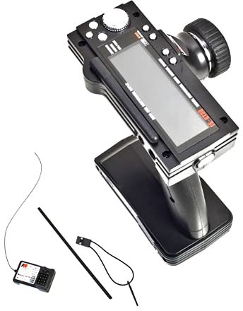 DollaTek FS-GT3B 3CH RC System 2.4G Transmisor de Control de Radio con Receptor FS-GR3E para RC Car Boat
