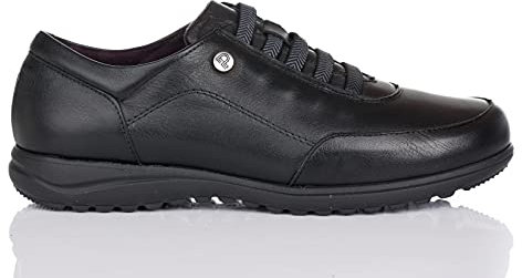 PITILLOS 117 Zapato Piel Sport Elasticos Mujer Negro 37