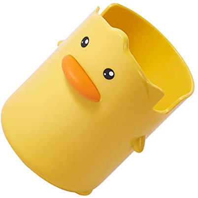 Pen Holder Cute Little Yellow Duck Pencil Holder Multifunction Pen Organizer for Pen Storage and Desktop Management