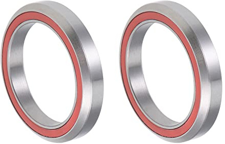 QUARKZMAN Fahrrad Headset Lager x 2STK. Versiegelte Chrom Stahl Lager Versiegelte Lager Headset Radfahren Zubehör für Mountain Road Bike [MH-P03K, 30.15x41x6.5mm]