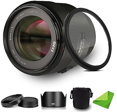 Meike 85mm F1.8 f/1.8 STM Autofokus Vollformat Portrait Objektiv für Nikon Z-Mount Kamera Z50/Z5/Z6/Z7 /Z6 II/Z7 II