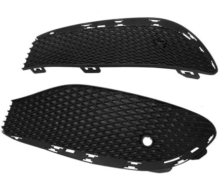 2X Auto Front Stoßstange Nebel Licht Kühlergrill Nebel Lampe Grill Abdeckung Kompatibel for Mercedes-Benz E Klasse W213 2016-2020 2138850822 2138851122