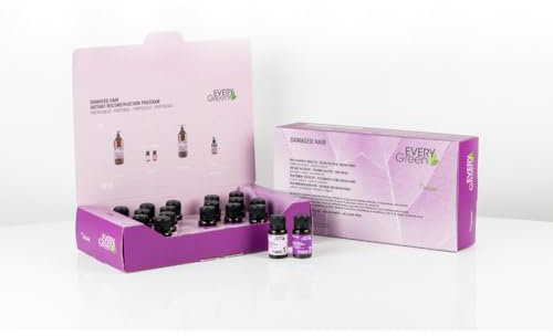 Every Green Damaged Hair Tratamiento Booster Reparación Instantánea Fase 1 y 2 (9x10ml+9x10ml)