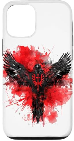 Hülle für iPhone 13 Hugin Wikinger Rabe Odins Valhalla Nordische Mythologie