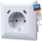 Steckdose Schnellladegerät USB-C/C PD 3.0 QC klassisch Standard Unterputz Wand kompatibel mit GIRA Jung Merten Busch Jaeger Reinweiß Alpinweiß Smartphone Tablet Power Delivery Quick Charge