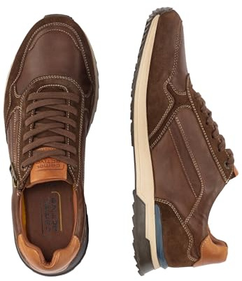 camel active Herren Alley Schnürboot aus Leder Braun menswear-40