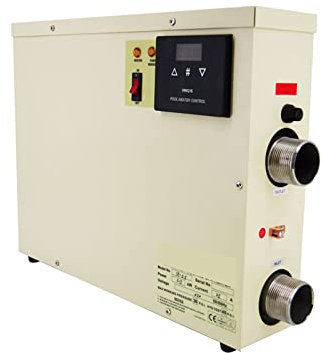 HEALBYBLE 5. 5KW Scallo idrico for Piscina e termostato da Bagno,Riscaldamento Rapido