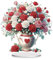 BRTNUP DIY Diamond Painting Tisch Deko, Diamond Painting Blume Diamant Painting Bilder Vase, Vase Diamond Art Erwachsene, 5D Diamant Painting Vase mit Blumen und Vögeln Ornamente