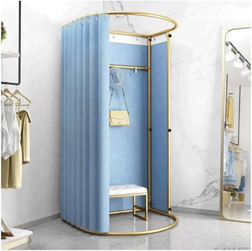 SIAMZYWV Fitting Room Clothing Store Detachable Dressing Room Light Luxury Movable Changing Room Portable Locker Room For Malls