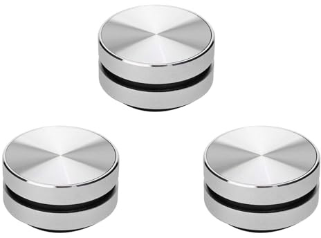 Dxoniislh 3X Portable Mini Bluetooth Speaker Turns Anything Into A Speaker Wireless Bone Conduction Induction Vibration (Silver)