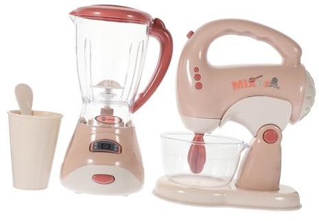 SUPVOX Juego De Juguetes De Cocina Exprimidor y Batidora Simulación De Electrodomésticos Sin Batería