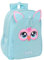 Safta FURBY Schulrucksack für Kinder, Kinderrucksack, anpassbar an Kinderwagen, ideal für Kinder im Schulalter, bequem und vielseitig, Qualität und Widerstandsfähigkeit, 33 x 14 x 42 cm, himmelblau, M