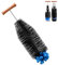Brosse de Nettoyage pour Bouteilles, Goupillon Bouteille 32 cm Long avec Poils et éponge, élimine la Saleté, Pas de Rayures, Nettoyant pour Bouteilles en Verre/Plastique