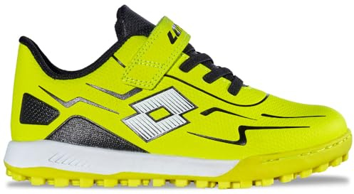 LOTTO Stylecode: 2601520K Kobato K Unisex Kids Sneakers Fußballschuh für Kinder I mit kurzen, abriebfesten Gummistollen I geeignet für Harte Böden & Kunstrasen I in kinderfußgerechter Passform