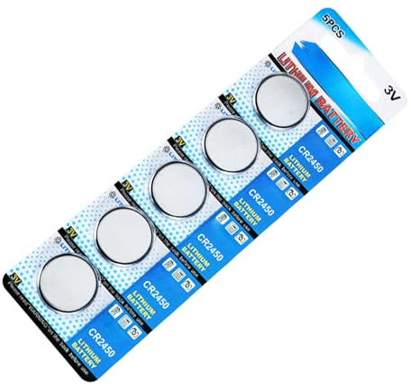 Reliability Performances CR2450 3V Lithium Button Batteries CR2450 Battery 3V Lithium Batteries For Car Key And Watches