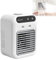 Générique Climatiseur Mobile, 2025 Petit Climatiseur Portable USB Ventilateur Silencieux Refroidisseur D'air, Mini Ventilateur Portable, Air Conditioner Portable Pour Chambre, Bureau, Camping (Blanc)