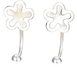 Damen-Ohrringe, Sterling-Silber-Ohrstecker, Damen-Ohrringe, kleine Schraube, Schlichter Silber-Ohrring, Schmuck