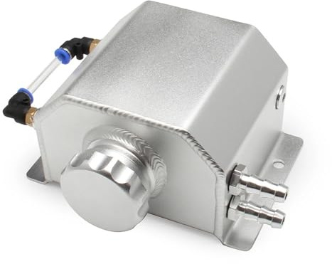 Coolant Expansion Tank Universal 1L 2L (1L-Silver)