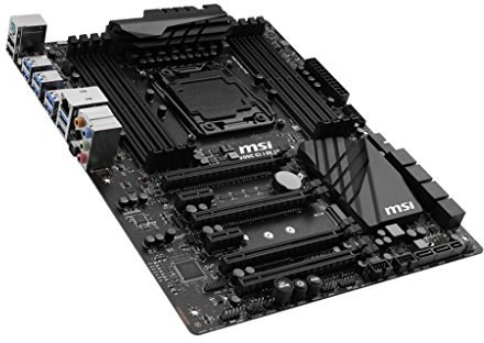 MSI 7885-002R Mainboard Sockel LGA 2011-13 (ATX, Intel X99, 8X DDR4-Speicher, 10x SATA III, 8X USB 3.0)