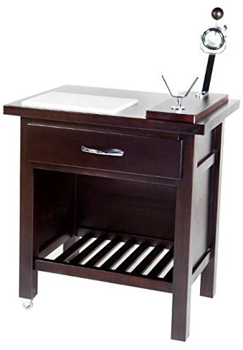 Mesa de Corte 600x800 + Jamonero Haya