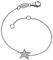 Engelsrufer Stern Armband für Damen rhodiniertes 925er-Sterlingsilber mit 15 weißen Zirkonia Länge 16 cm + 2 cm