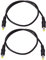 5.5x2.1mm Male to Male DC Extension Cable Adapter Power Plug Connector CCTV DC Power Plug Adaptor 5.5mm x 2.1mm Jack 2pcs