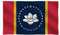 PringCor The New Magnolia Mississippi Flagge in God We Trust MS
