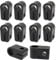 10 Pack F4P Size 4 Cleats for Cable 7.7mm - 10mm Diameter - Ideal for SWA Hi-Tuff CYKY-J and Heavy Duty - Strain Relief