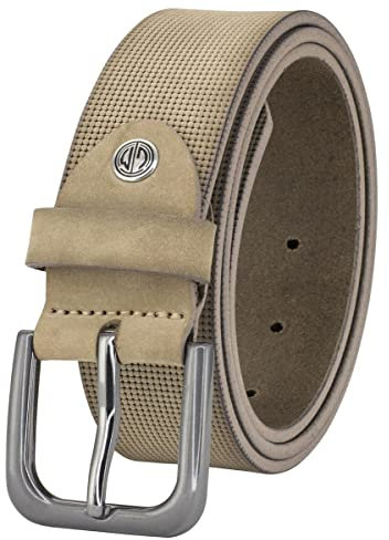 Lindenmann Accessories Ledergürtel LINDENMANN LM, taupe(taupe), Gr. 90