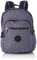 Kipling Seoul S - Kleiner Rucksack mit Laptopschutz 13 Zoll 35 cm 14 L - Schwarzliche Fliesen, Schwärzliche Fliese, Einheitsgröße, Seoul S