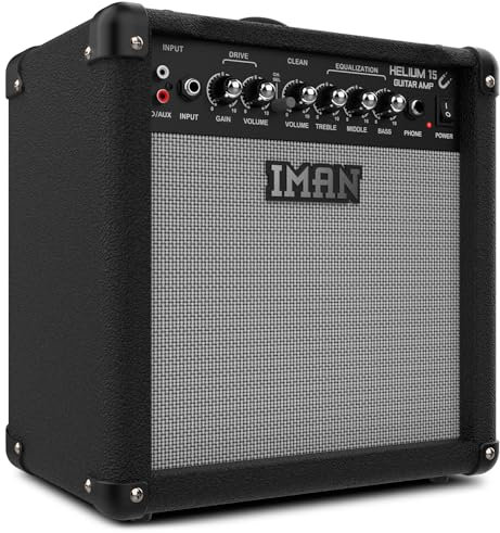 Iman Helium 15 Amplificador de Guitarra Eléctrica