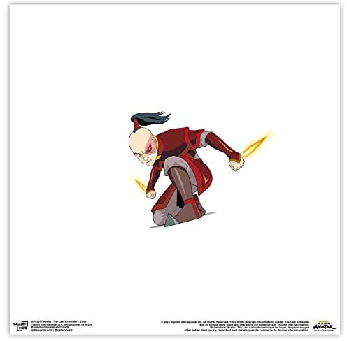 Trends International Gallery Pops Nickelodeon Avatar The Last Airbender - Zuko Wall Art Wandposter, 30,5 x 30,5 cm, ungerahmt