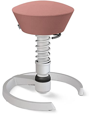 aeris Swopper – Ergonomischer Hocker – Bürohocker höhenverstellbar – Vielseitiger Sitzhocker für einen gesunden Rücken – Bürostuhl ohne Rollen, Feder Standard