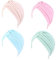 beauty YFJH Damen-Turban, Baumwolle, Kopfbedeckung, Kopfbedeckung, Haube, Haarausfall, Khaki, Rosa, Blau, Bohnengrün, Einheitsgröße