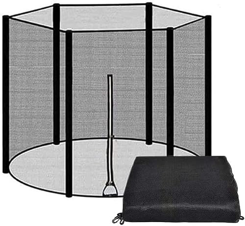 Trampolin-Ersatzzubehör Trampolin-Sicherheitseinschließungsnetz Erwachsene Kinder Rundes Fitness-Trampolin-Ersatzschutznetz