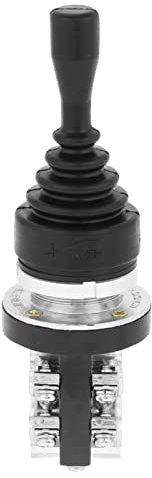 12 V Joystick Interrupteur momentané Joystick 4 Positions 4NO Retour de Ressort momentané Joy Stick Joystick Commutateur Remplacement pour HKAI-41Z04 16 * 6 * 6