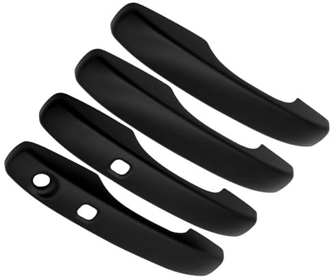 JHCHAN Protection de poignée de porte extérieure pour Ford Ranger T9 2023-2024-2025 Wildtrak XL XLT Tremor Limited Wildtrak X Platinum Raptor tous les modèles