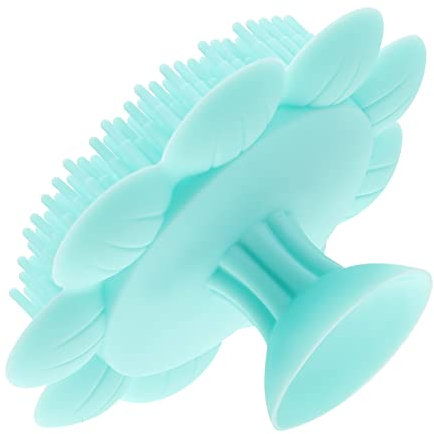 PartyKindom 1stk Silikon-shampoo-bürste Massager Kopfhaut Massagebürste Lockenkamm Senfsalbe Minoxidil 5% Minoxidil Frauen Duschschwamm Nass Und Trocken Baby Kieselgel Schlamm Reiben
