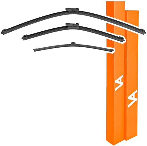 VIA ALBION Escobillas limpiaparabrisas para: BMW X1 (F48) 2015-2022 (3 limpiaparabrisas) - VA_454