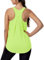 Dawnrole Damen Sport Tank Top Ärmelloses Yoga Oberteil Laufen Fitness Shirt