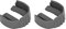 Clips C para Lavadora a Presión, 2 uds., Abrazadera de Clip C de Repuesto para Pistola de Gatillo para Lavadora a Presión de Coche para Karcher K2 K3 K7 (GREY)