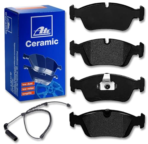 ATE Ceramic Bremsbeläge + Wk vorne | 3er E46 + Z4 E85 Roadster Kompatibel mit 3 (E46),3 Cabriolet (E46),3 Compact (E46),3 Coupe (E46),3 Touring (E46),Z4 Roadster