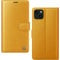 AIMOYU for iPhone 13 Case, Flip Wallet Leather Phone Case with [4 Card Slots] [Kickstand] [RFID Blocking] Magnetic Protective Shockproof Cover for iPhone 13 Phone Case - Orange