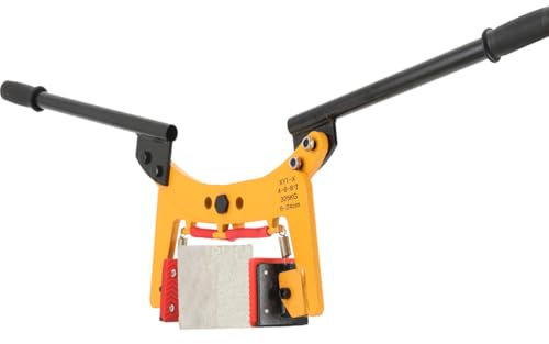 ECUTEE Morsetto Di Sollevamento Pinza per Bordi, Pinza di Fissaggio da 325 kg, Pinza di Sollevamento per Marciapiede, Pinza per Mattoni per Sollevamento Trasporto Blocchi Pietra Cemento, 6-24cm